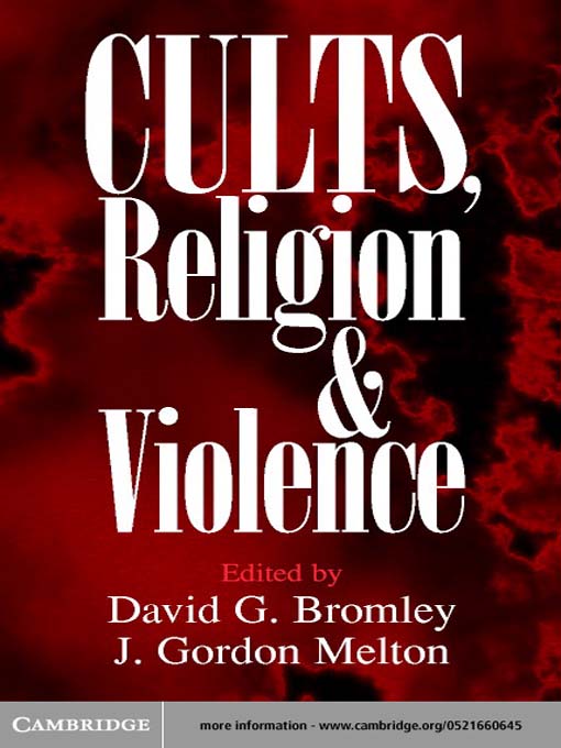 Cover image for Cults, Religion, and Violence